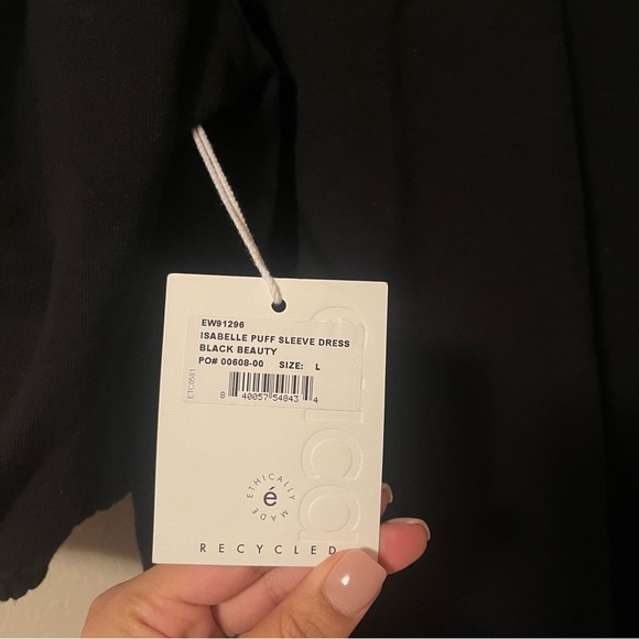 NWT ÉTICA Isabelle Puff Sleeve Dress - Picture 8 of 8